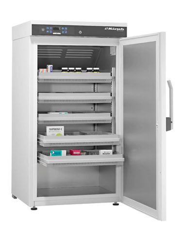 Medikamentenkühlschrank MED-288 von Kirsch mit offener Standardtüre