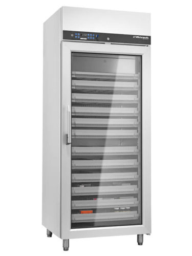 Medikamentenkühlschrank MED-520 von Kirsch mit geschlossener Glastüre