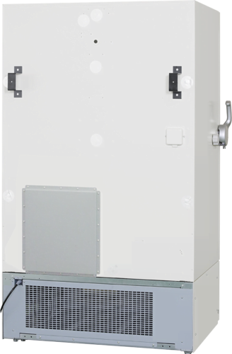 Ultratiefkühlschrank MDF-DU901VHL-PE VIP ECO von PHC, PHCbi mit geschlossener Türe und Ansicht von hinten