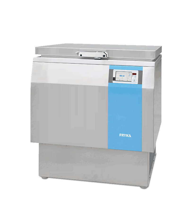 Fryka TT85 90 logg Ultratiefkühltruhe für die Lagerung des Pfizer und Moderna Corona Impfstoff bei -70 und -80 °C